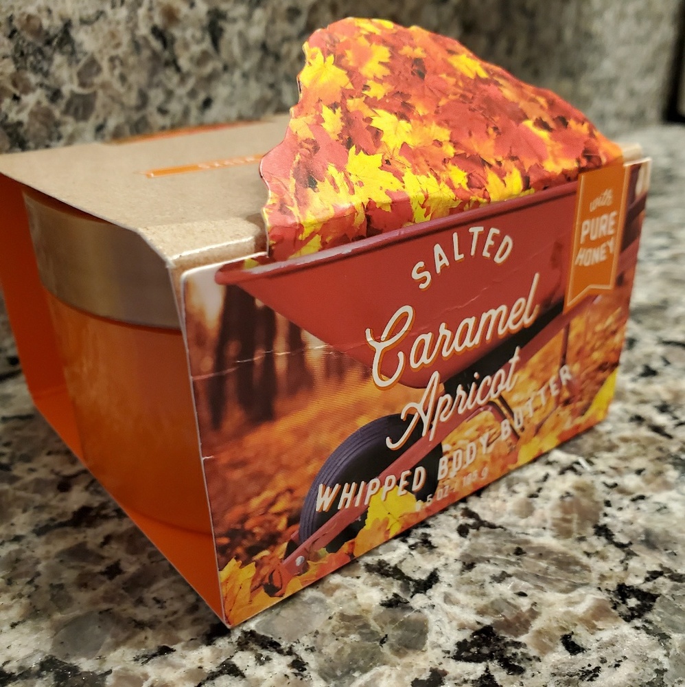 Salted Caramel Apricot Bath & Body Works Body Butt